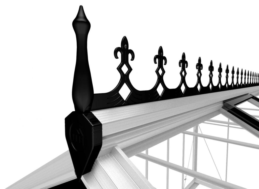 Декор конька